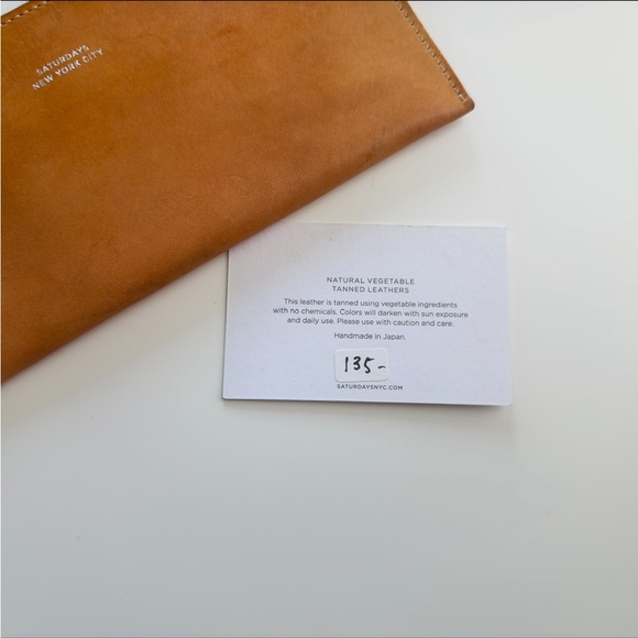 Saturdays NYC Leather Wallet - Picture 5 of 6